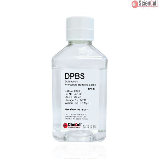 Dulbecco's Phosphate Buffered Saline, 500 ml