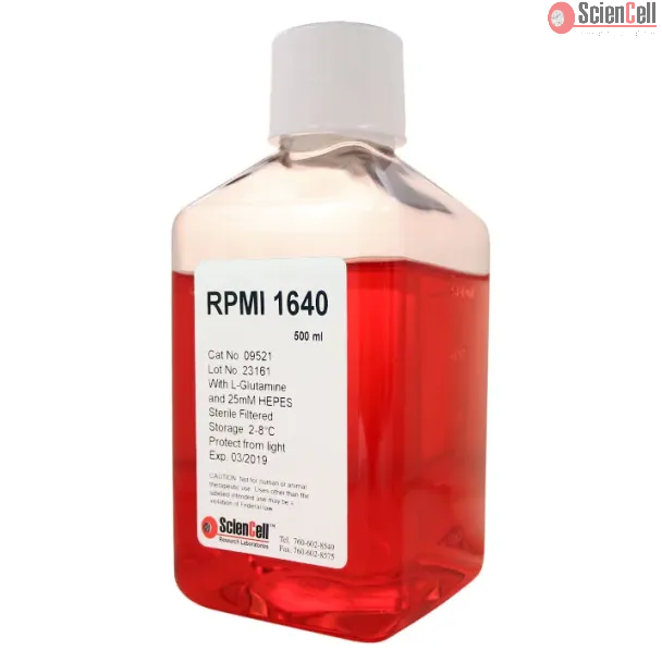 RPMI-1640 with L-Glutamine and HEPES, RPMI-1640 media