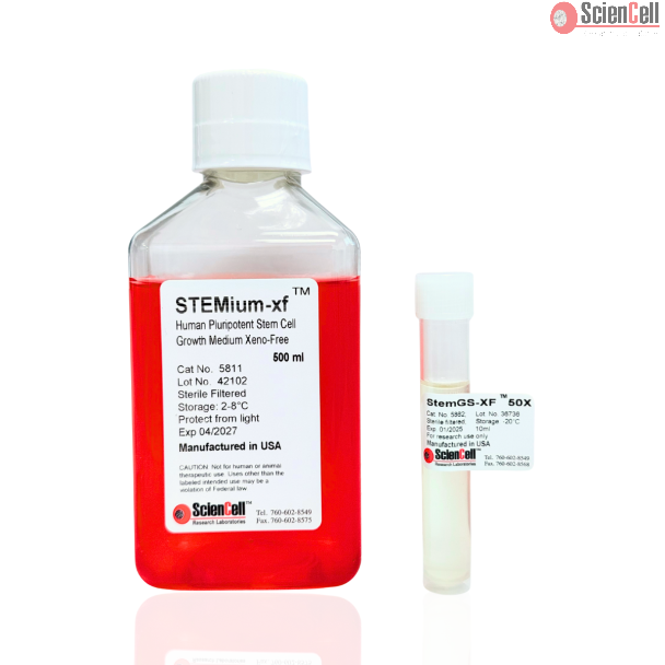 STEMium™ Human Pluripotent Stem Cell Growth Medium - Xeno-Free (STEMium-XF)
