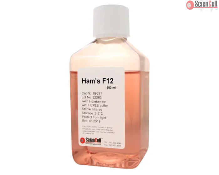 Ham's F-12 nutrient mix with L-Glutamine and HEPES