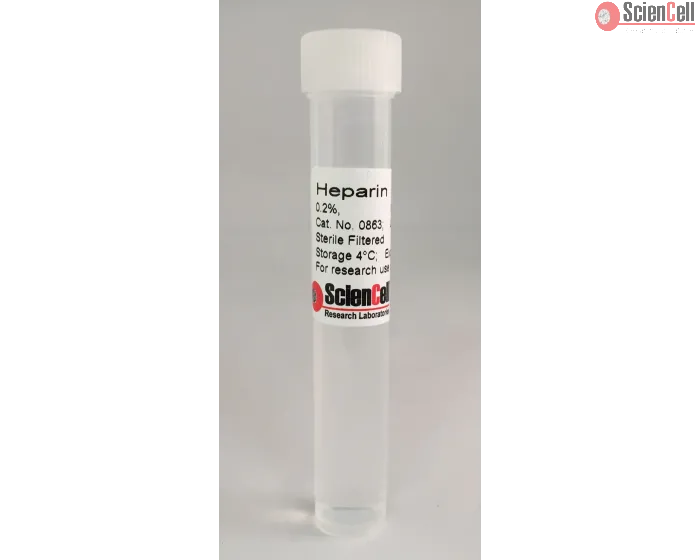 Heparin (0.2%), 5 ml