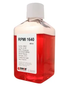 RPMI-1640 with L-Glutamine and HEPES, RPMI-1640 media