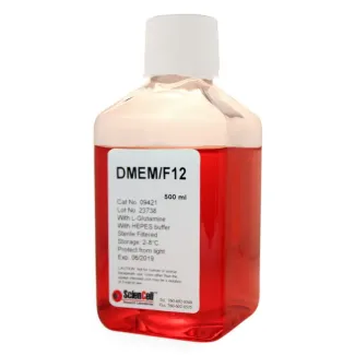 DMEM/F-12 培养基（含 L-谷氨酰胺和 HEPES）