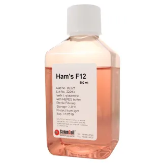 Ham's F-12 nutrient mix with L-Glutamine and HEPES