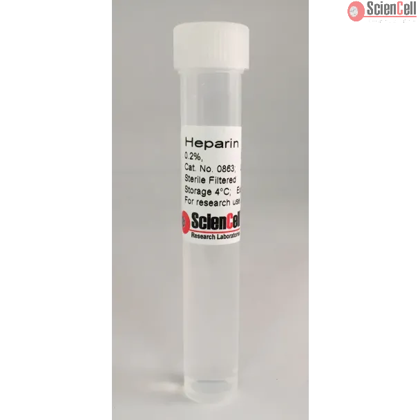 Heparin (0.2%), 5 ml