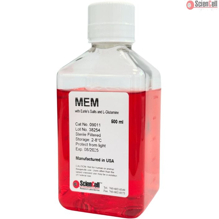 MEM with Earle's Salts and L-Glutamine (MEM) | Sciencell Research...