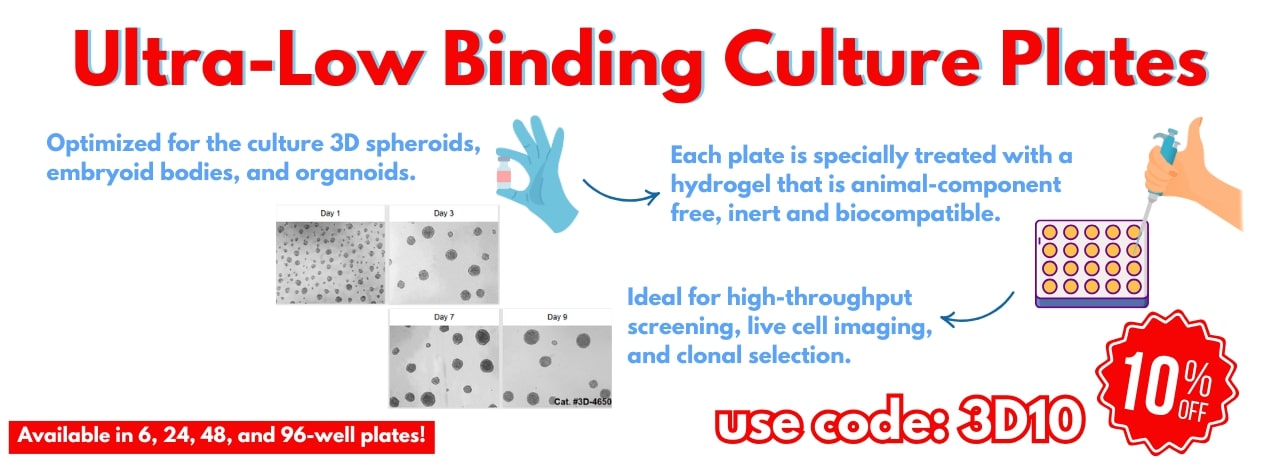 Ultra Low Binding Culture Plates Promo
