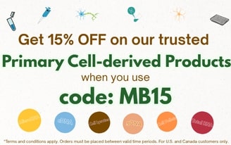Unlock 15% Savings on ScienCell's Ready-to-Use Molecular Biology Products from Primary Cells!