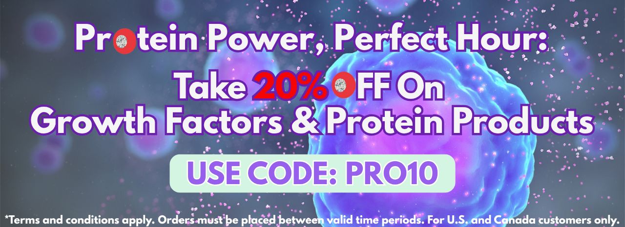 Unlock 20% OFF on All Growth Factors & Proteins!