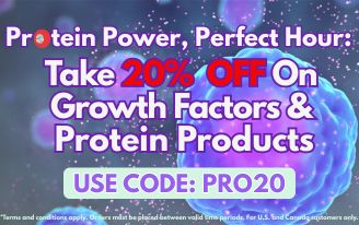 Unlock 20% OFF on All Growth Factors & Proteins!