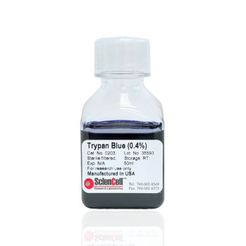 Catalog No: 0203 – Trypan Blue Solution (0.4%)