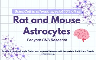 Get 10% off Rat and Mouse Astrocytes 