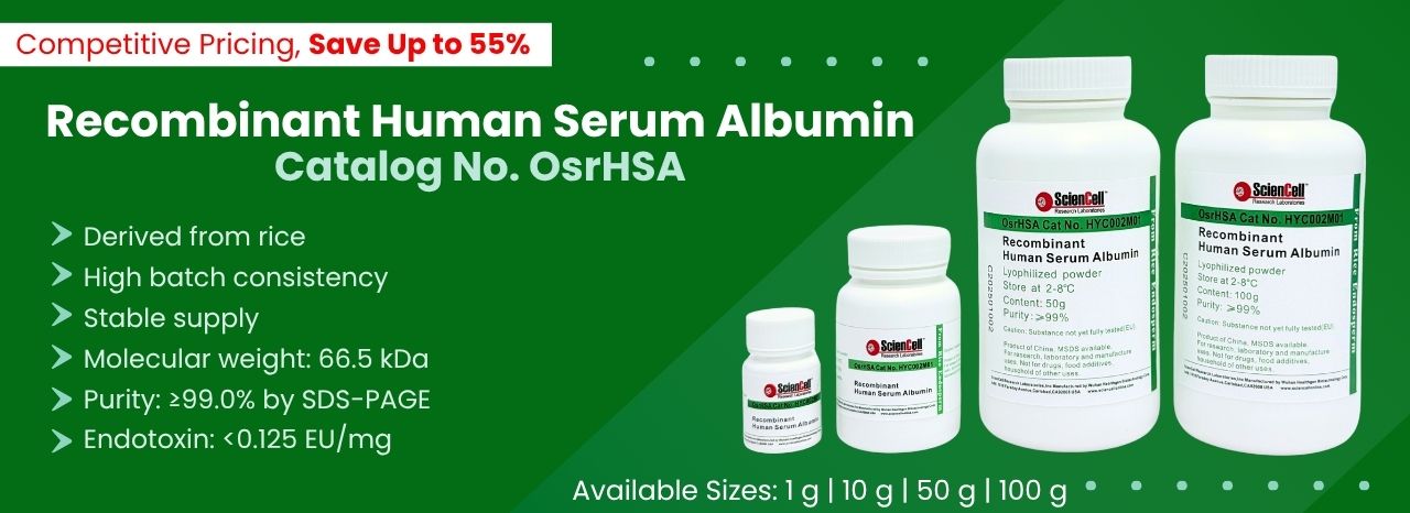 Recombinant HSA