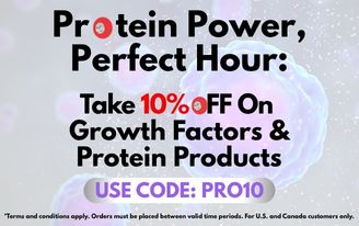 Unlock 10% OFF on All Growth Factors & Proteins!