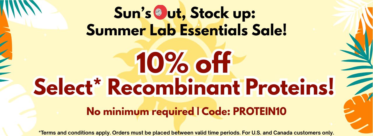10% off Select Recombinant Proteins 10% off Select Recombinant Proteins