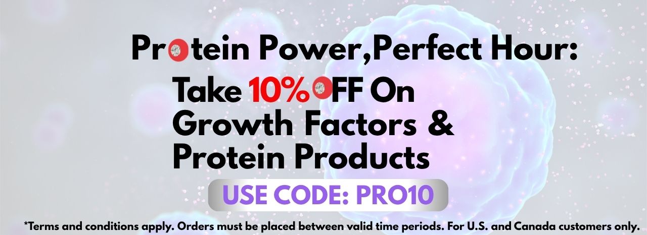 Unlock 10% OFF on All Growth Factors & Proteins!