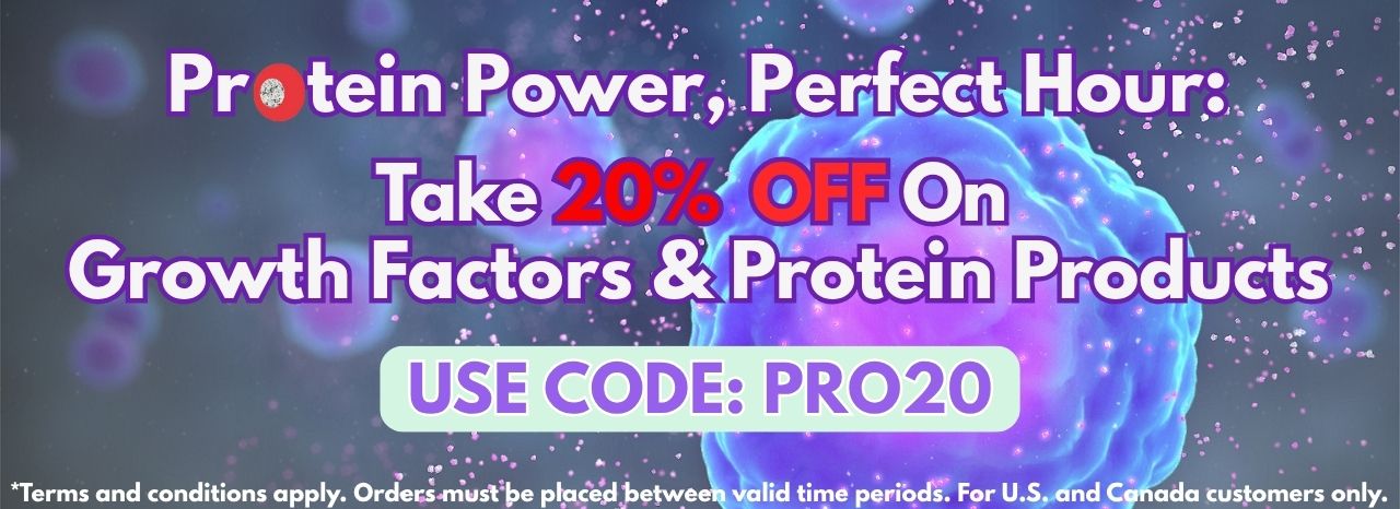Unlock 20% OFF on All Growth Factors & Proteins!